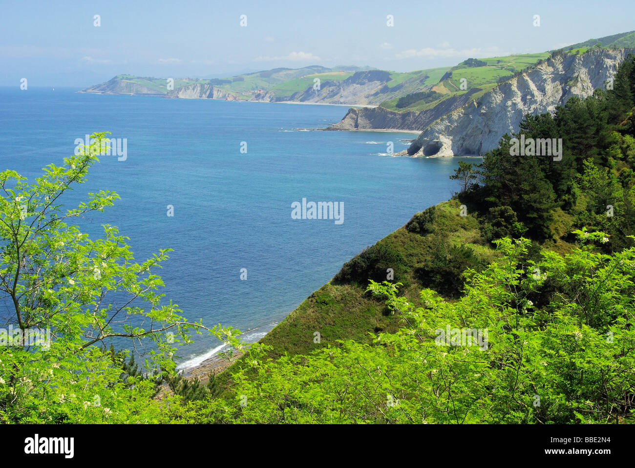Costa Vasca bei Deba Costa Vasca near Deba 02 Stock Photo Alamy