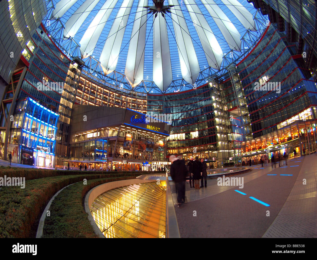 Sony Center, Berlin, Germany, Europe Stock Photo