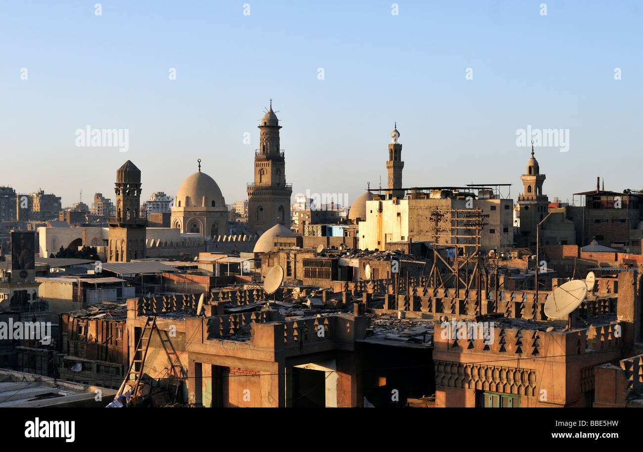 Rooftops of Islamic Cairo Egypt Stock Photo - Alamy