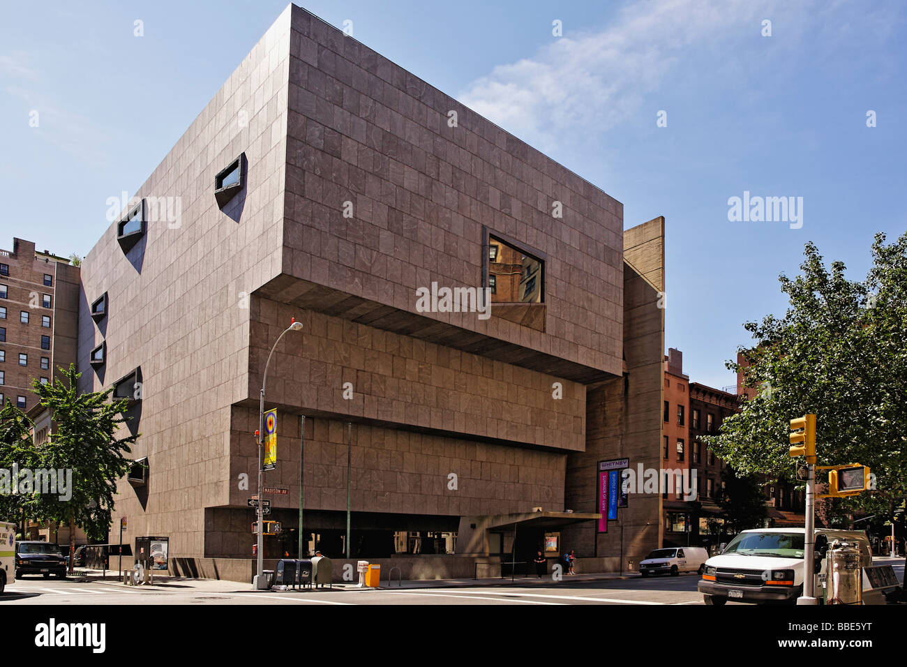 The Whitney Museum of American Art was founded by Gertrude Vanderbilt Whitney in 1931, New York. Stock Photo