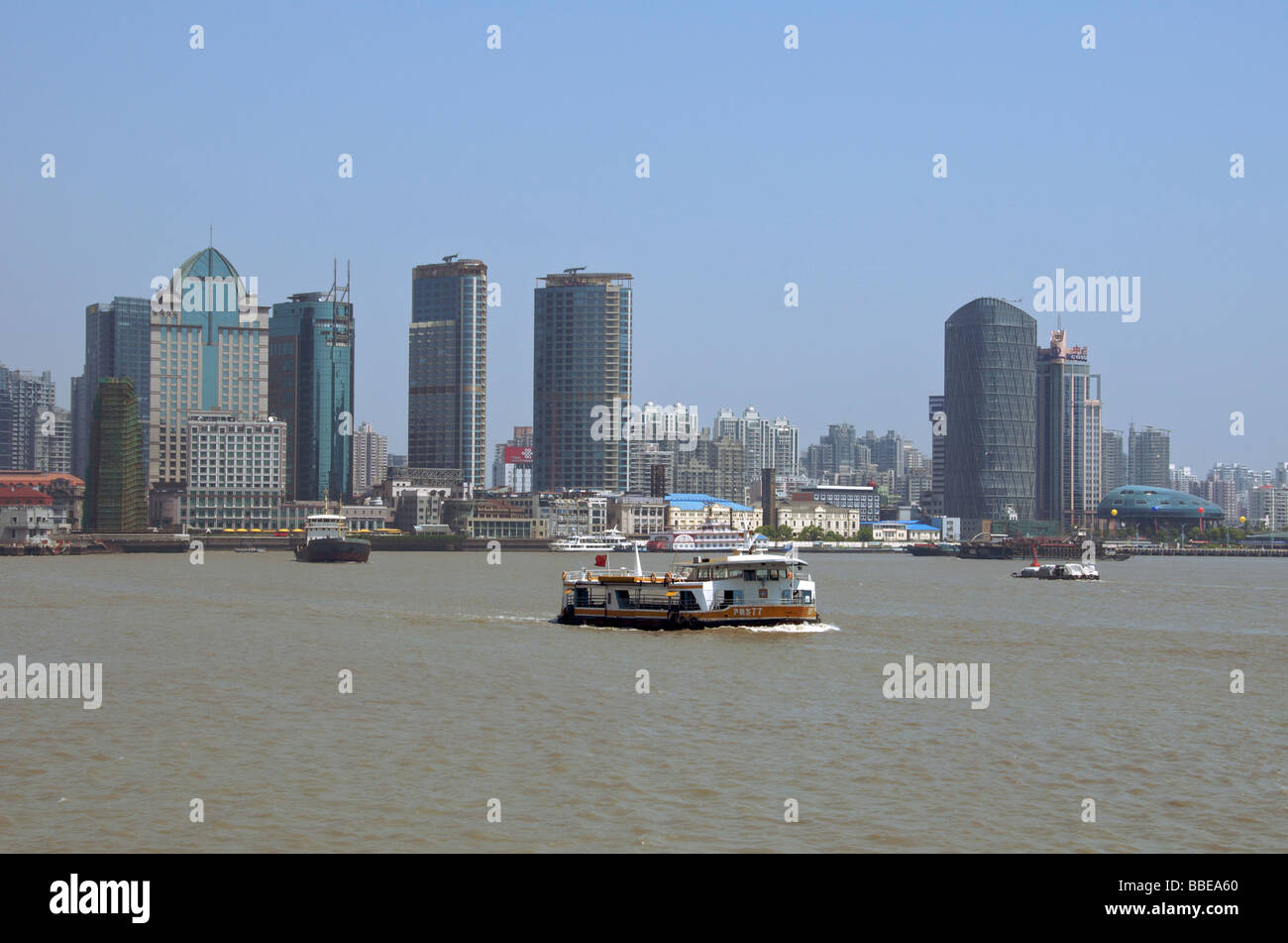 Huangpu River Shanghai China Stock Photo Alamy