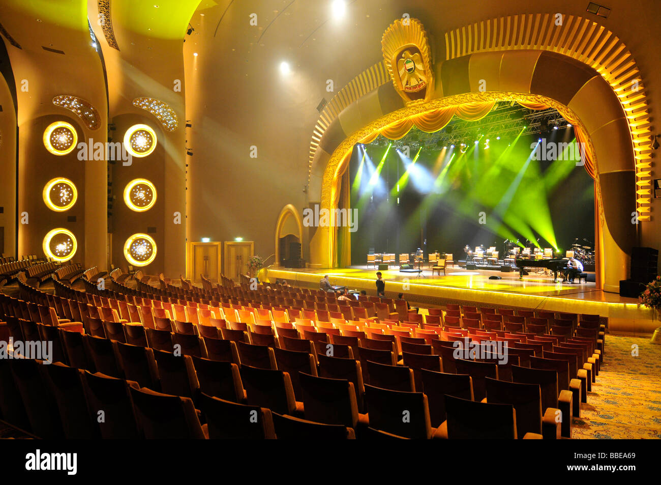 Theatre of the Emirates Palace Hotel, Abu Dhabi, United Arab Emirates