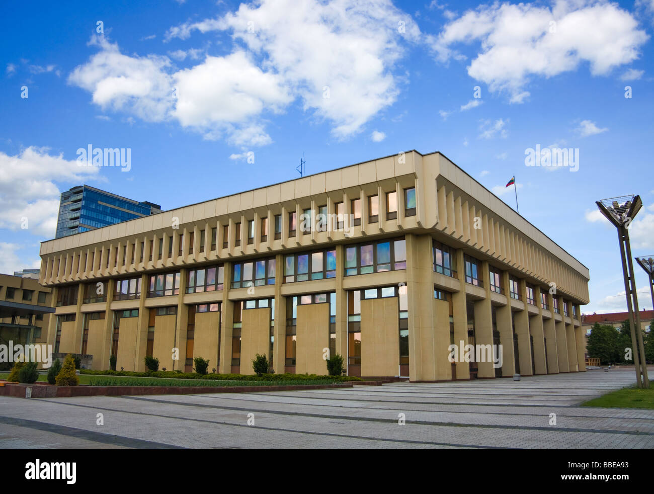 Lithuanian parliament the Seimas Stock Photo