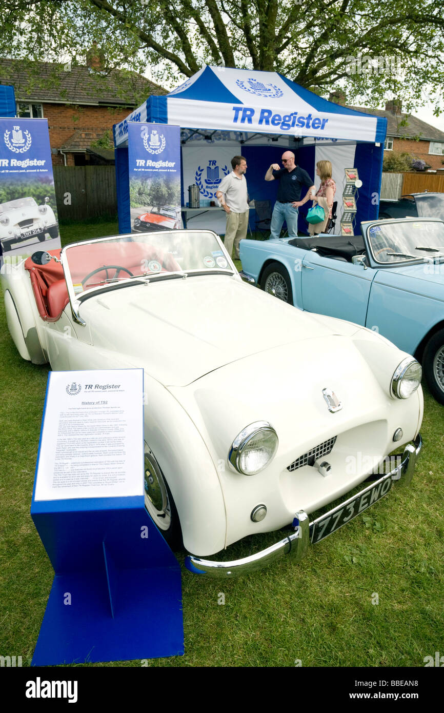 The Triumph TS2, the second triumph TR sports car ever to be built, at