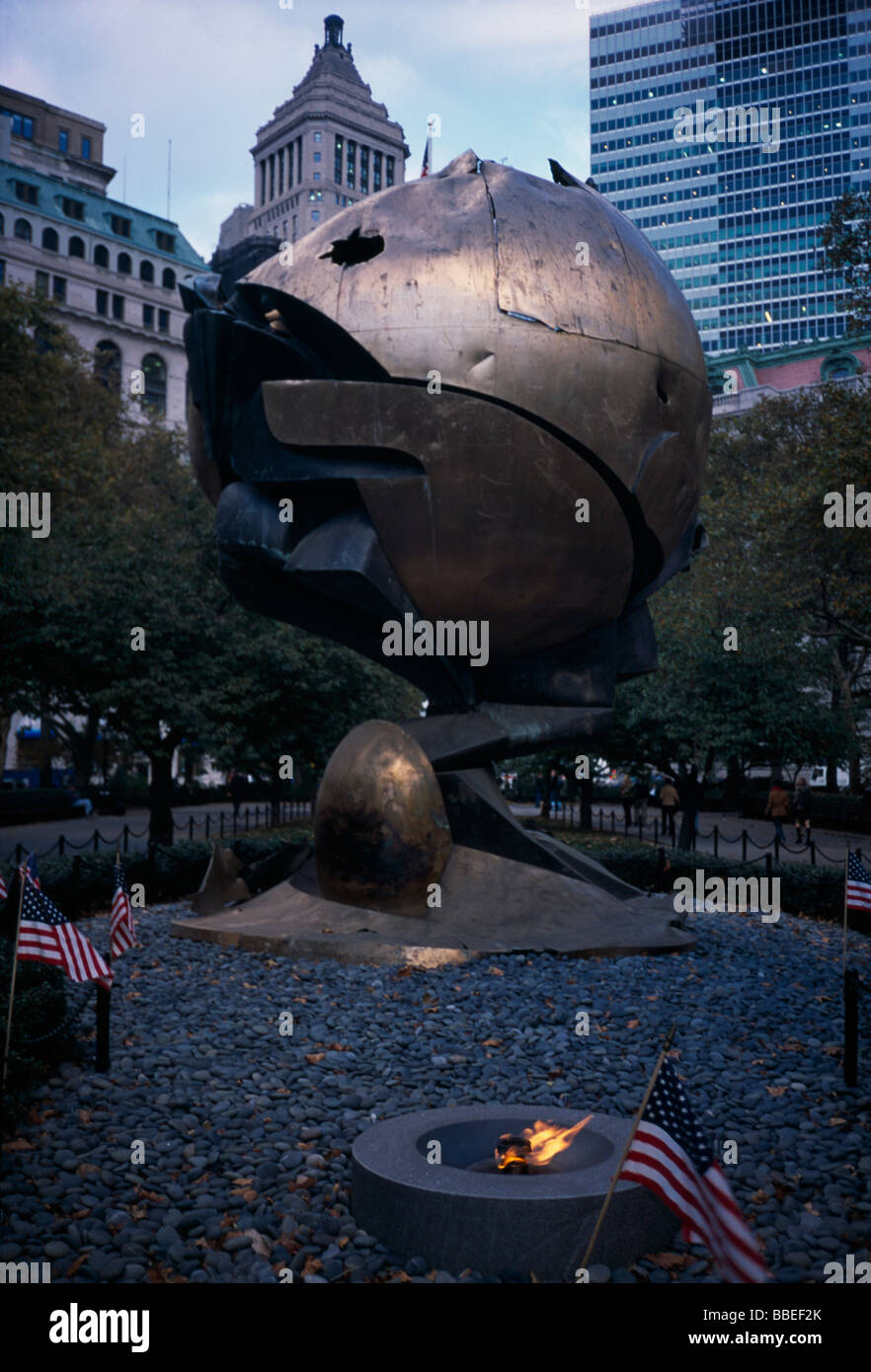 USA New York Manhattan Battery Park Stock Photo