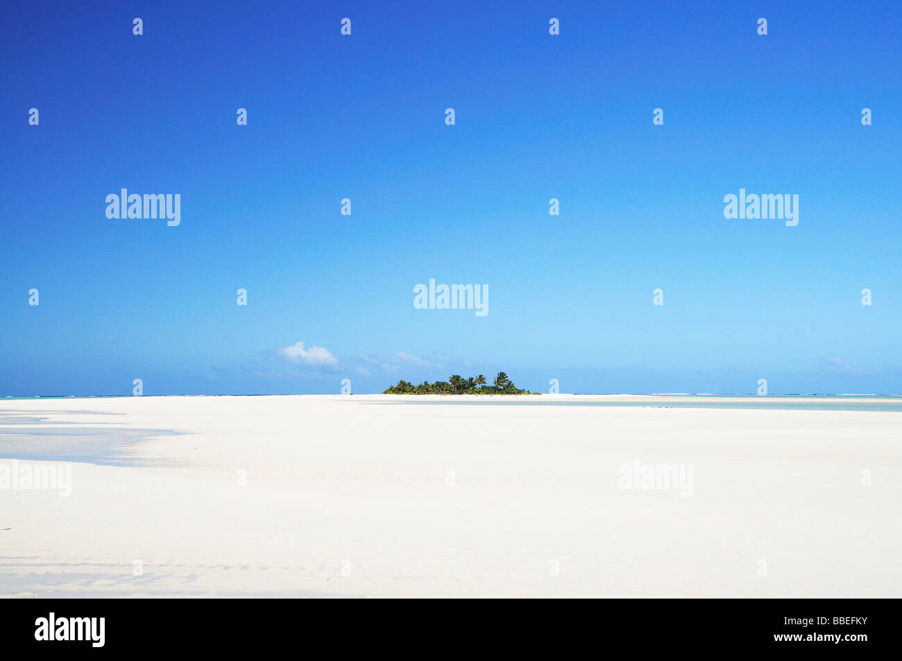 Honeymoon Island, Aitutaki Lagoon, Aitutaki, Cook Islands, South