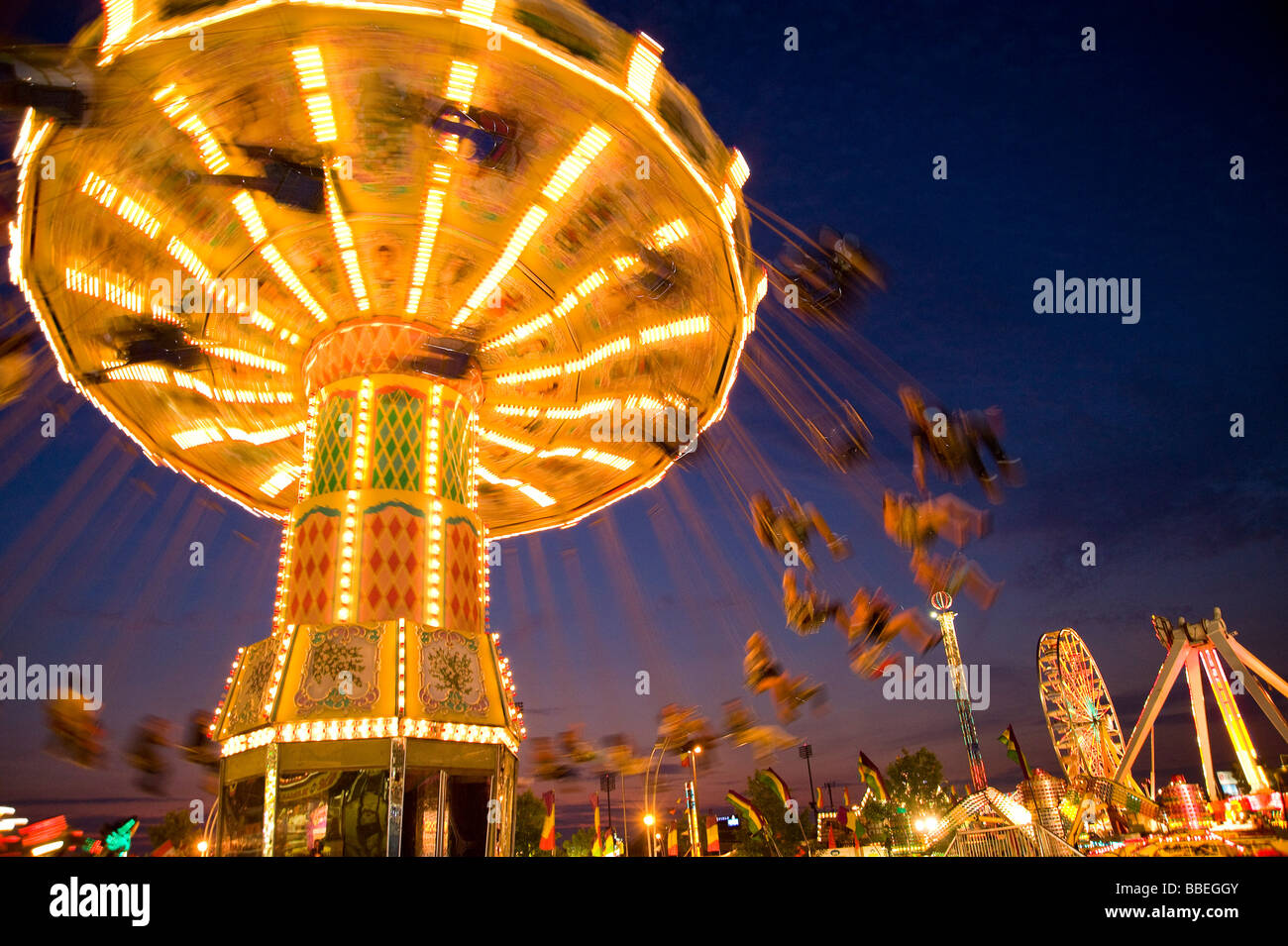 Amusementpark Ride, Toronto, Ontario, Canada Stock Photo - Alamy