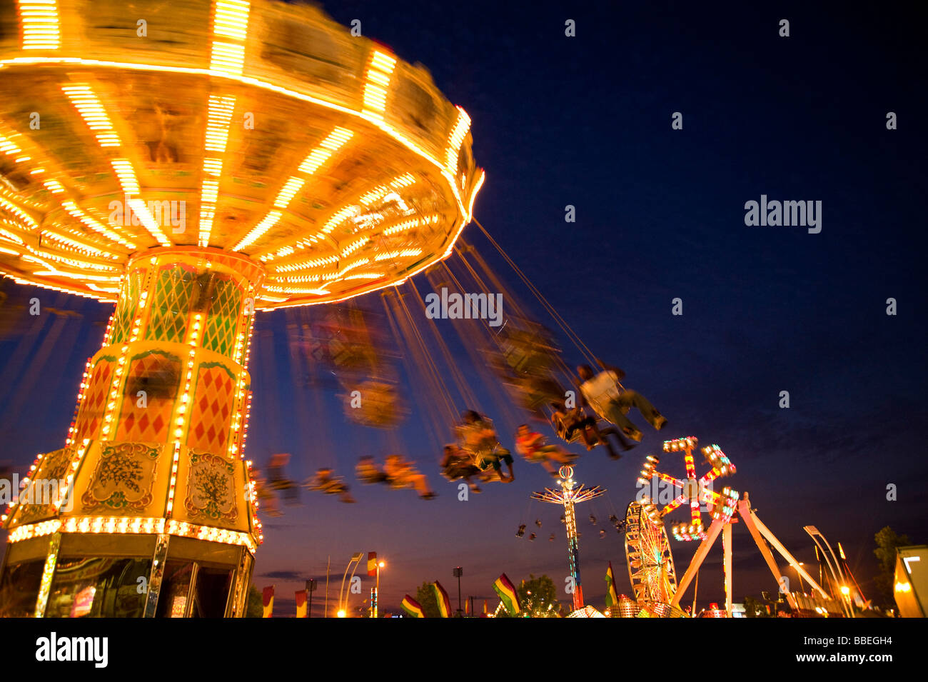 Amusementpark Ride, Toronto, Ontario, Canada Stock Photo - Alamy