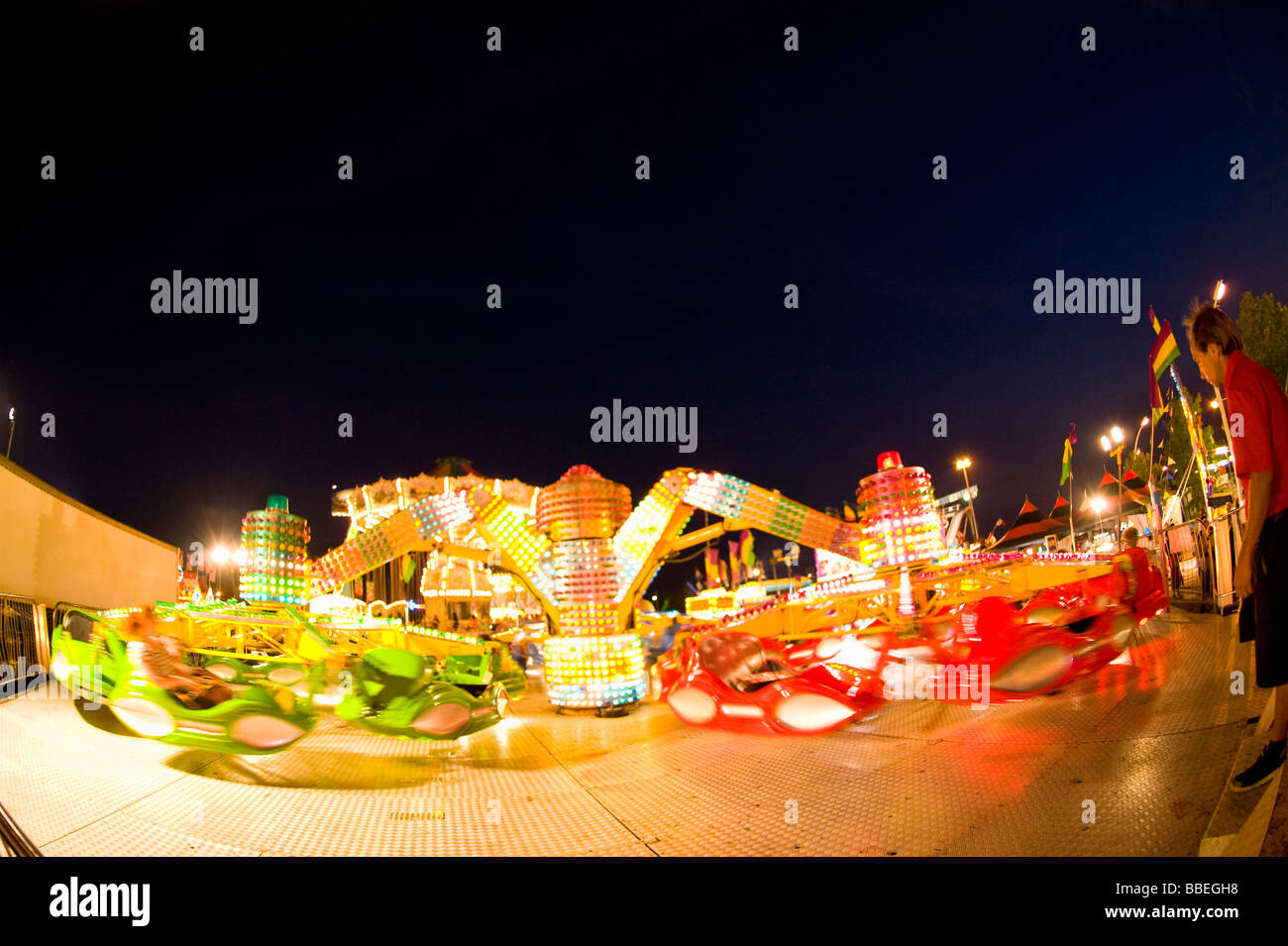 Amusementpark Ride, Toronto, Ontario, Canada Stock Photo - Alamy