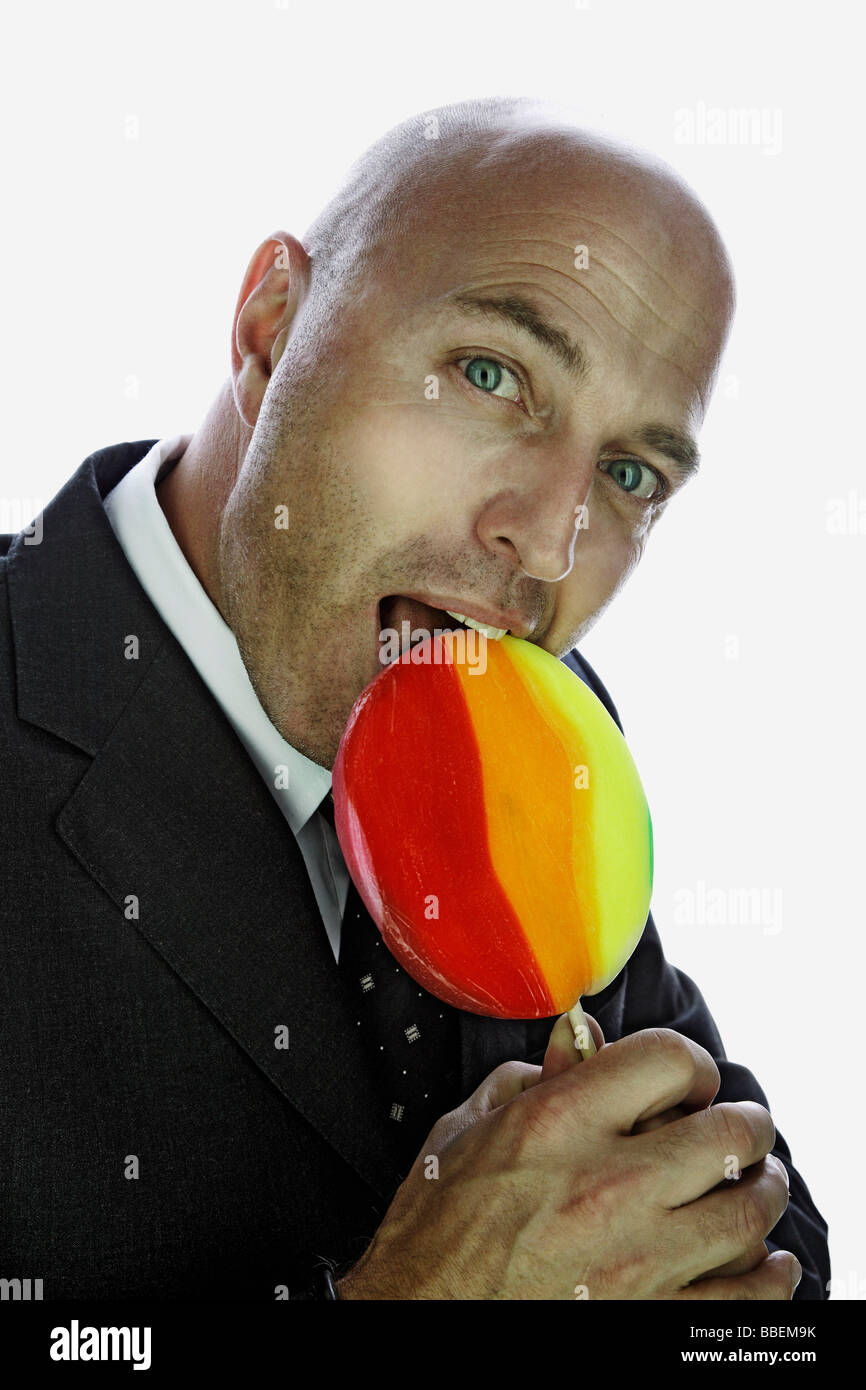 Bald Man Making Funny Face High Resolution Stock Photography and Images ...