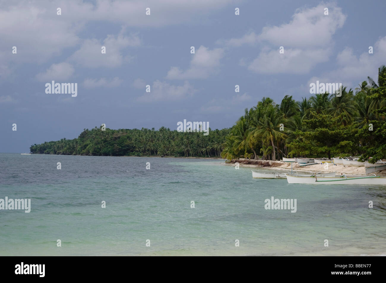Siargao Island, Surigao del Norte, Mindanao, Philippines Stock Photo ...