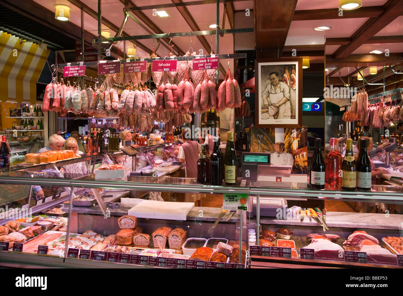 Les Halles de Lyon Paul Bocuse Gourmet market Lyon Rhone Alps France Stock Photo Alamy Les Halles de Lyon Paul Bocuse Gourmet market Lyon Rhone Alps France Stock Photo Alamy