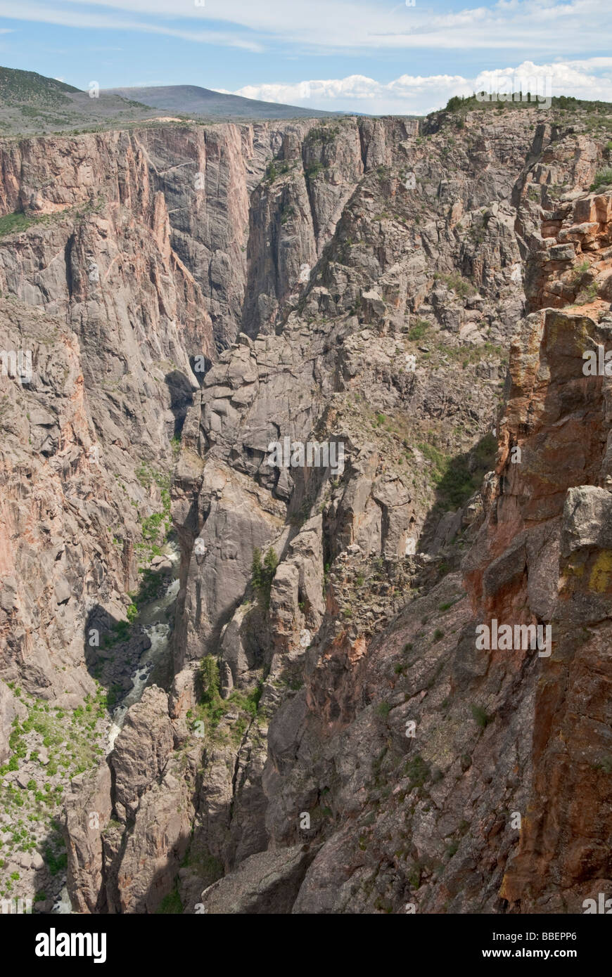 Colorado Black Canyon of the Gunnison National Park Stock Photo