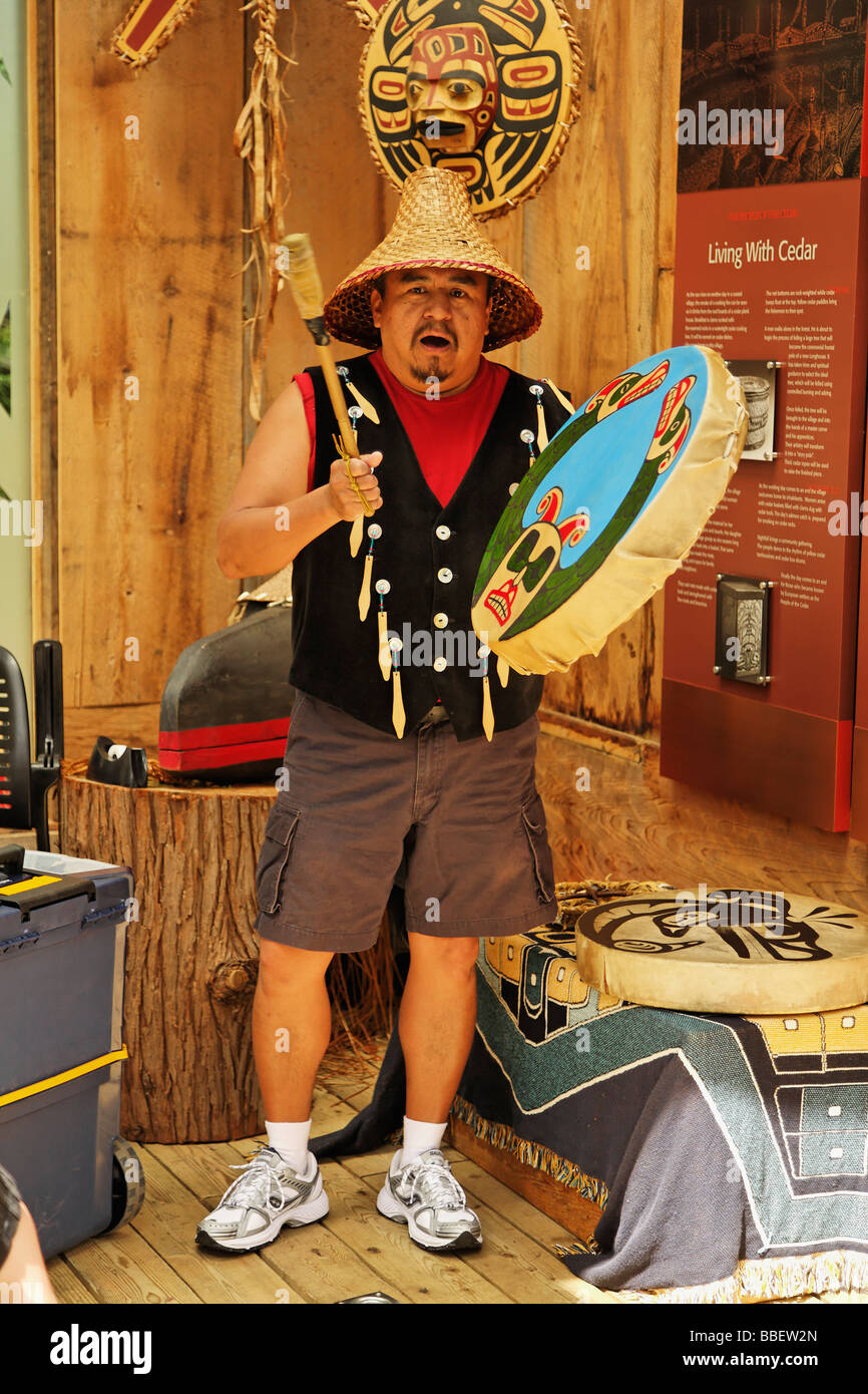 Early history of the area is reenacted at the Capilano Suspension