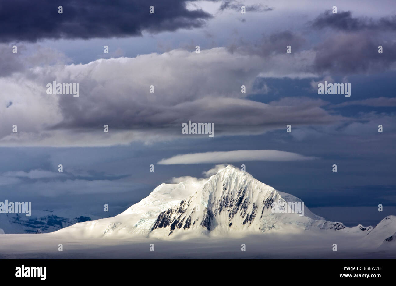 Mount Francis (9,456 ft the highest point) on Graham Land, the