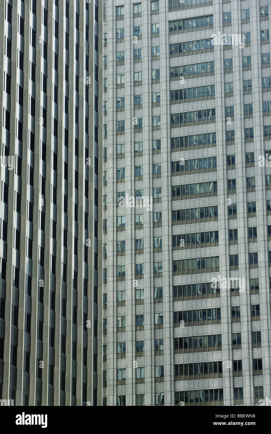 High rise office buildings, cropped view Stock Photo - Alamy