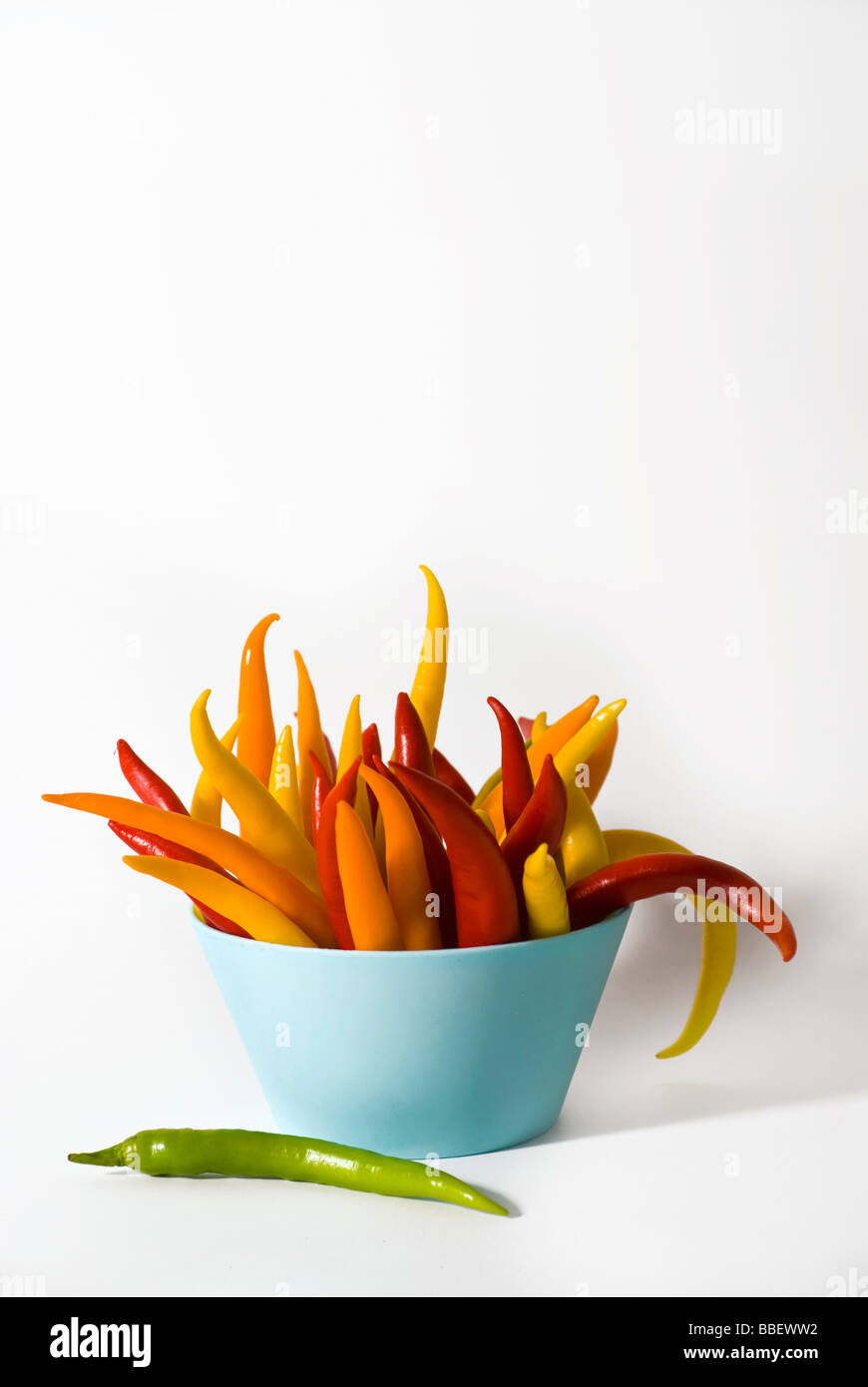 Peppers spicy hot colour red hi-res stock photography and images - Alamy