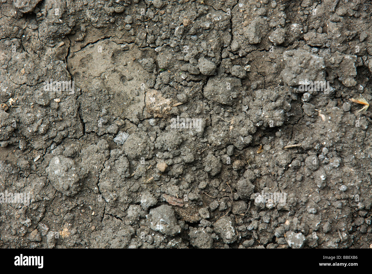 Soil mixed with gravel, rubble Stock Photo Alamy