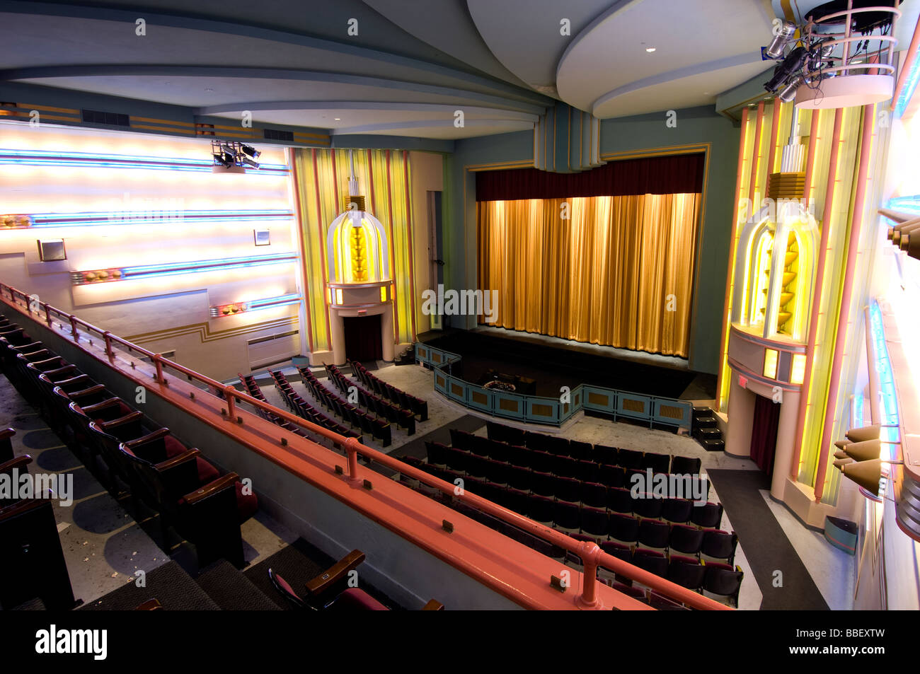 Interior of Fargo Theater, Fargo, North Dakota Stock Photo Alamy