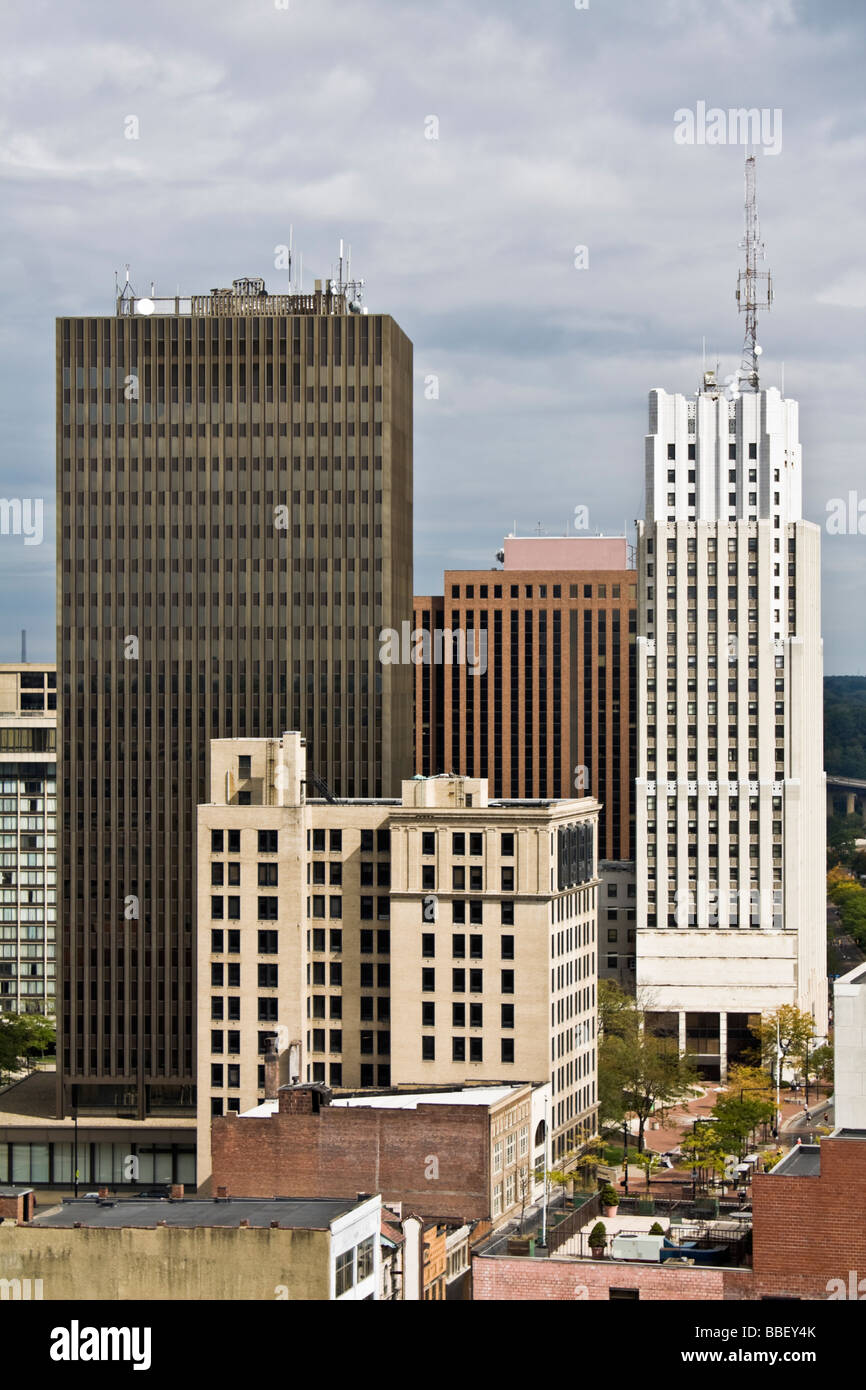 Downtown akron hires stock photography and images Alamy