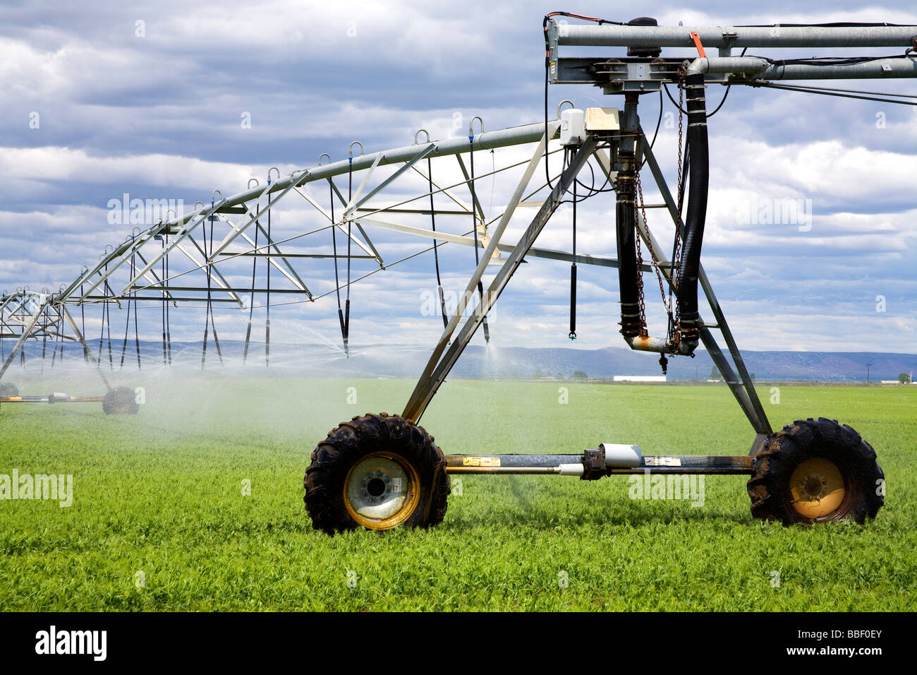 Agricultural Irrigation System; Moses Lake, Washington State, USA Stock Photo Alamy