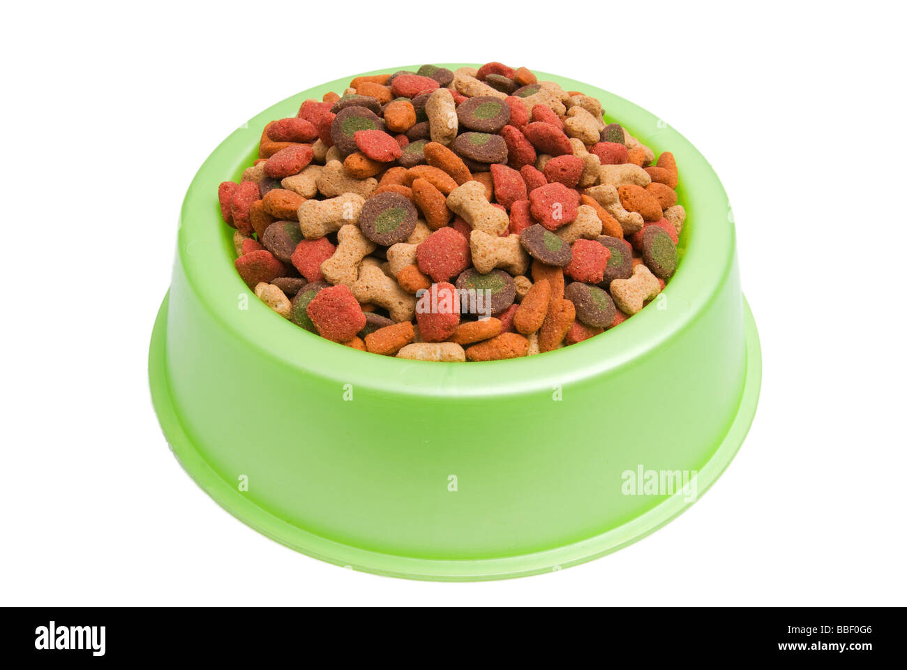 green-pet-food-bowl-stock-photo-alamy