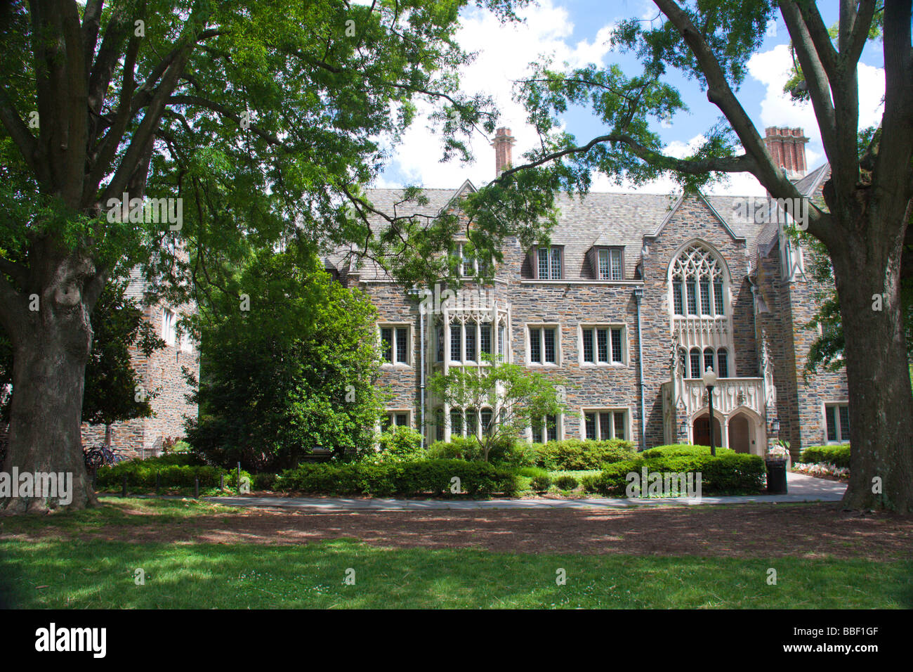 Social Sciences Building, Duke University, Durham NC USA Stock Photo