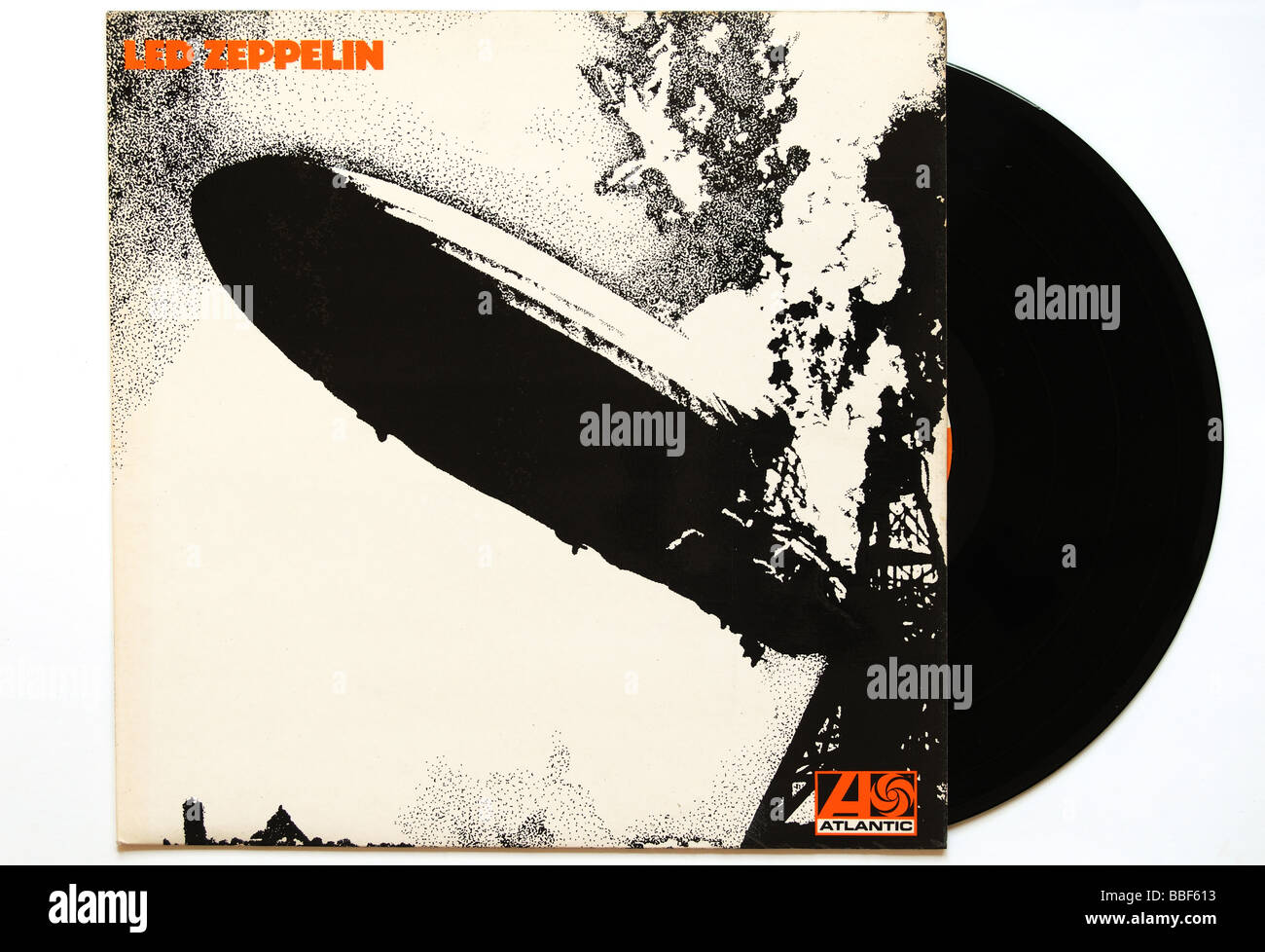 Led Zeppelin's first album Stock Photo