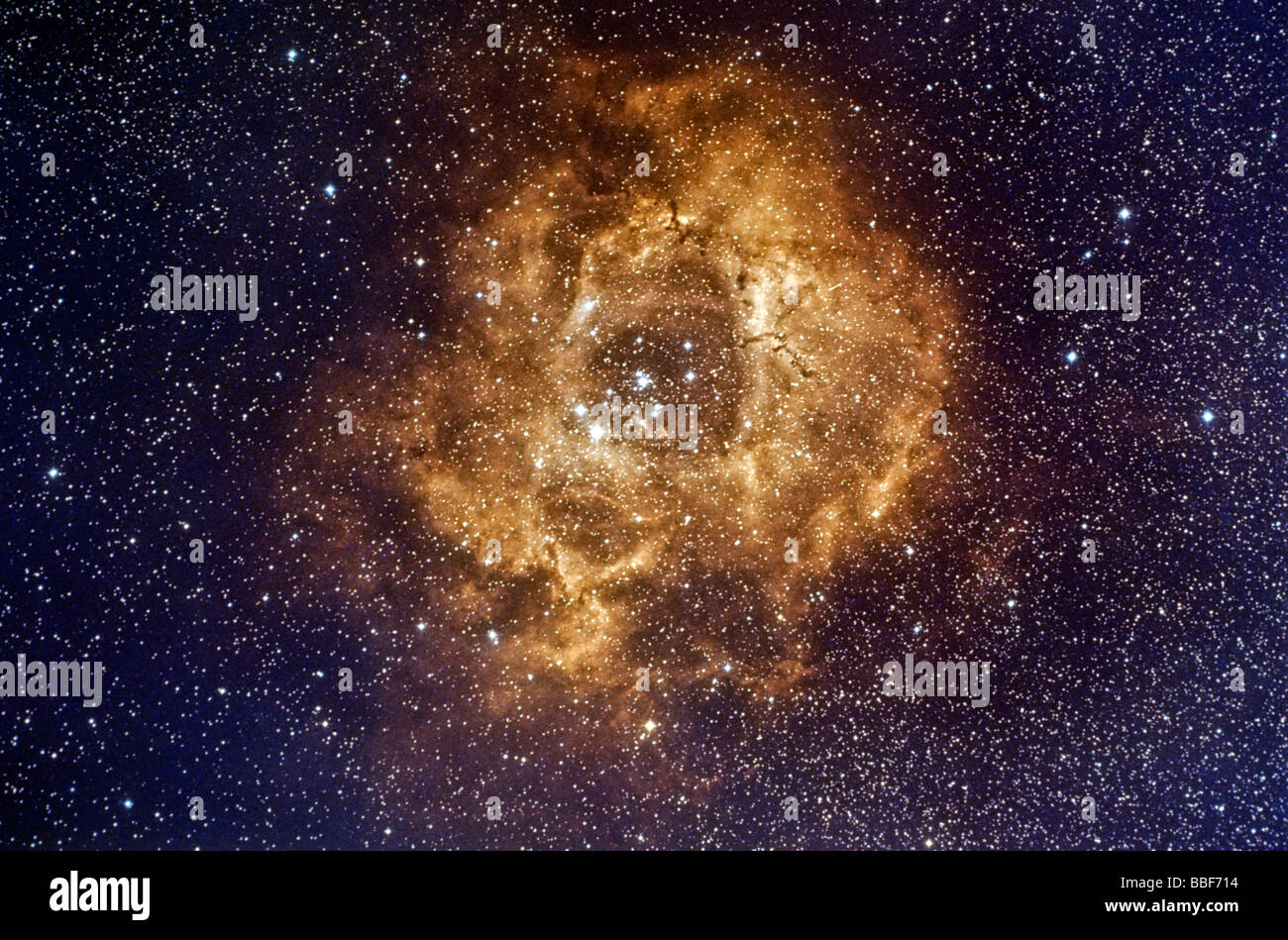 art work star cluster galaxy Stock Photo