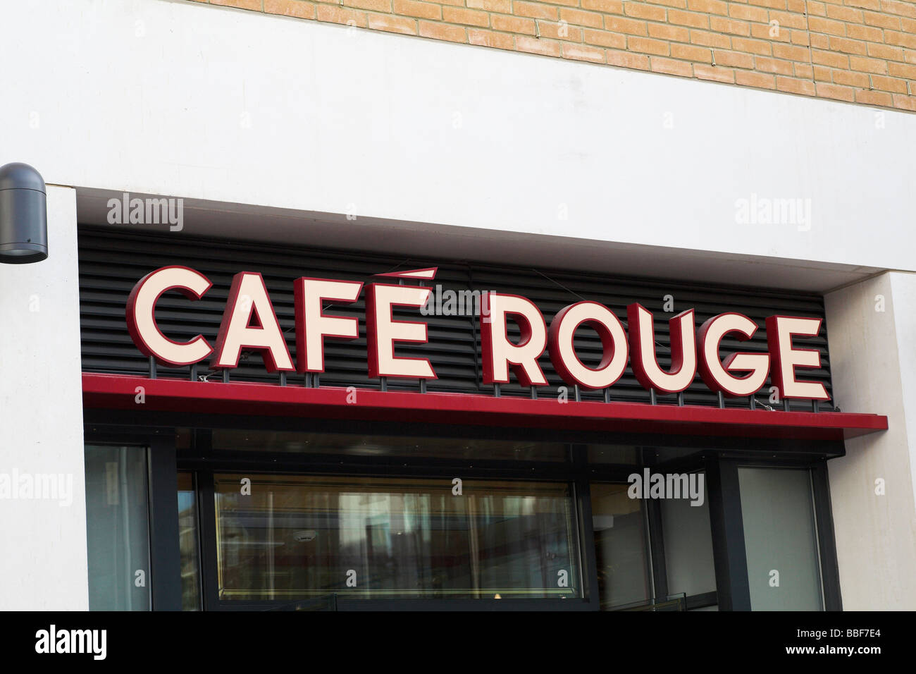 Cafe Rouge french restaurant chain in new Princesshay shopping development  Bedford St Exeter Devon Stock Photo - Alamy