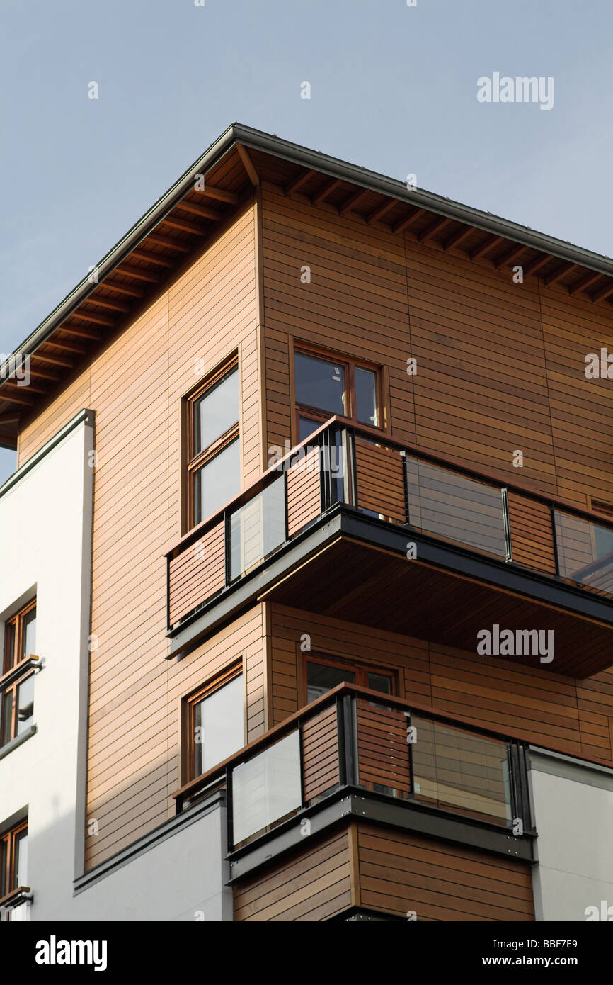 Upper floor apartments above a new shopping development Princesshay