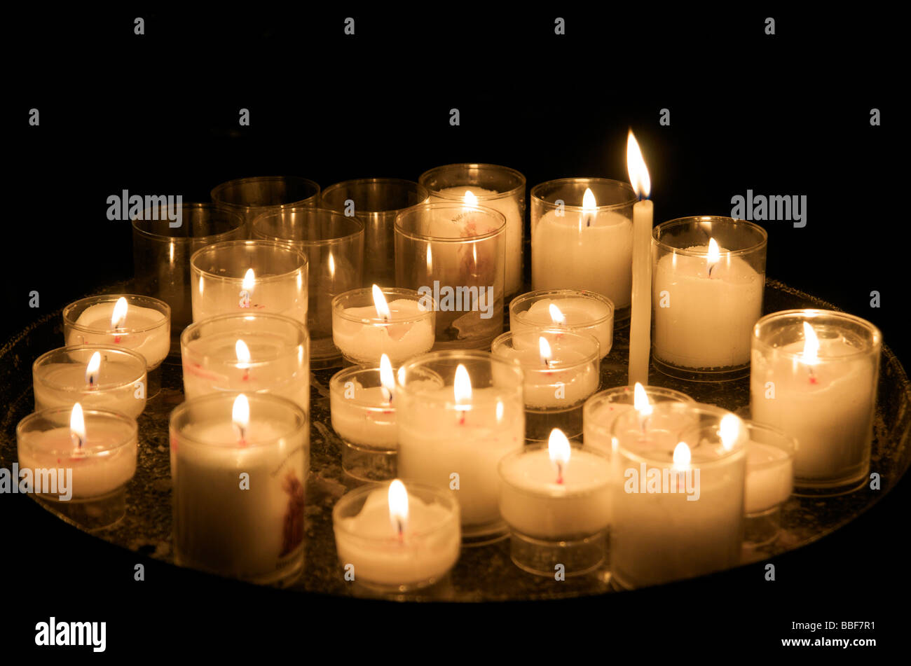 Candles Stock Photo