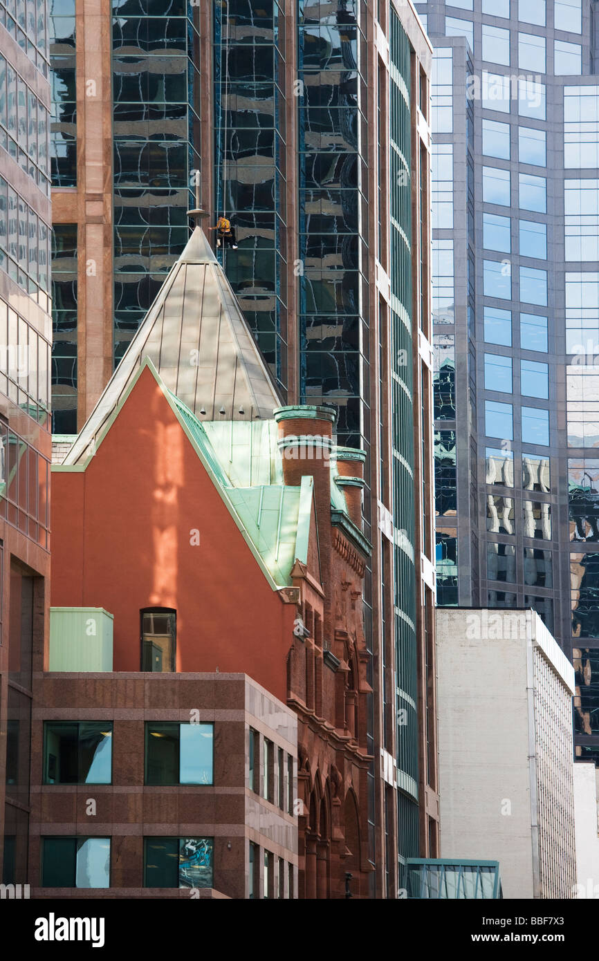 Different Style Buildings Yonge Street Toronto Stock Photo - Alamy