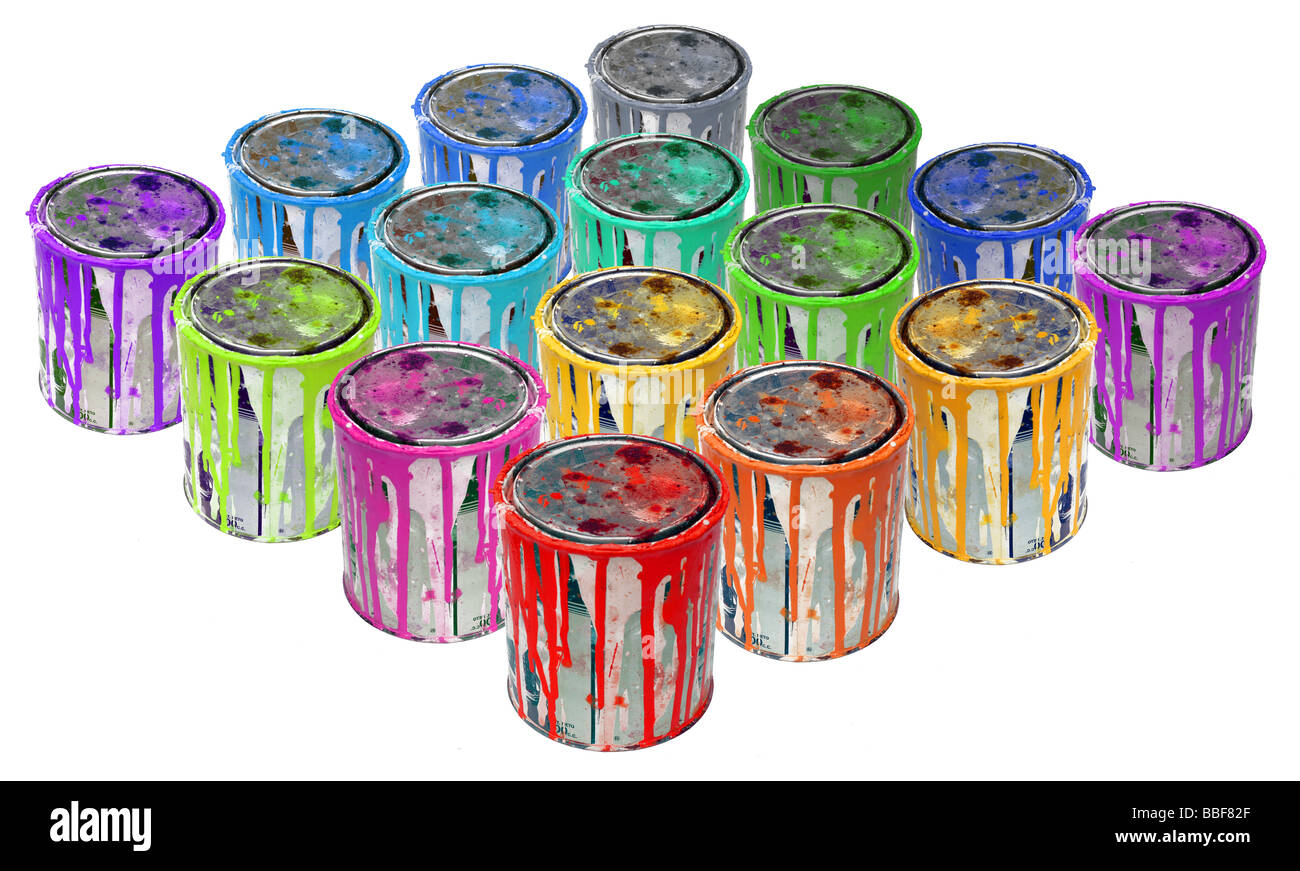 Dripping paint tins hires stock photography and images Alamy