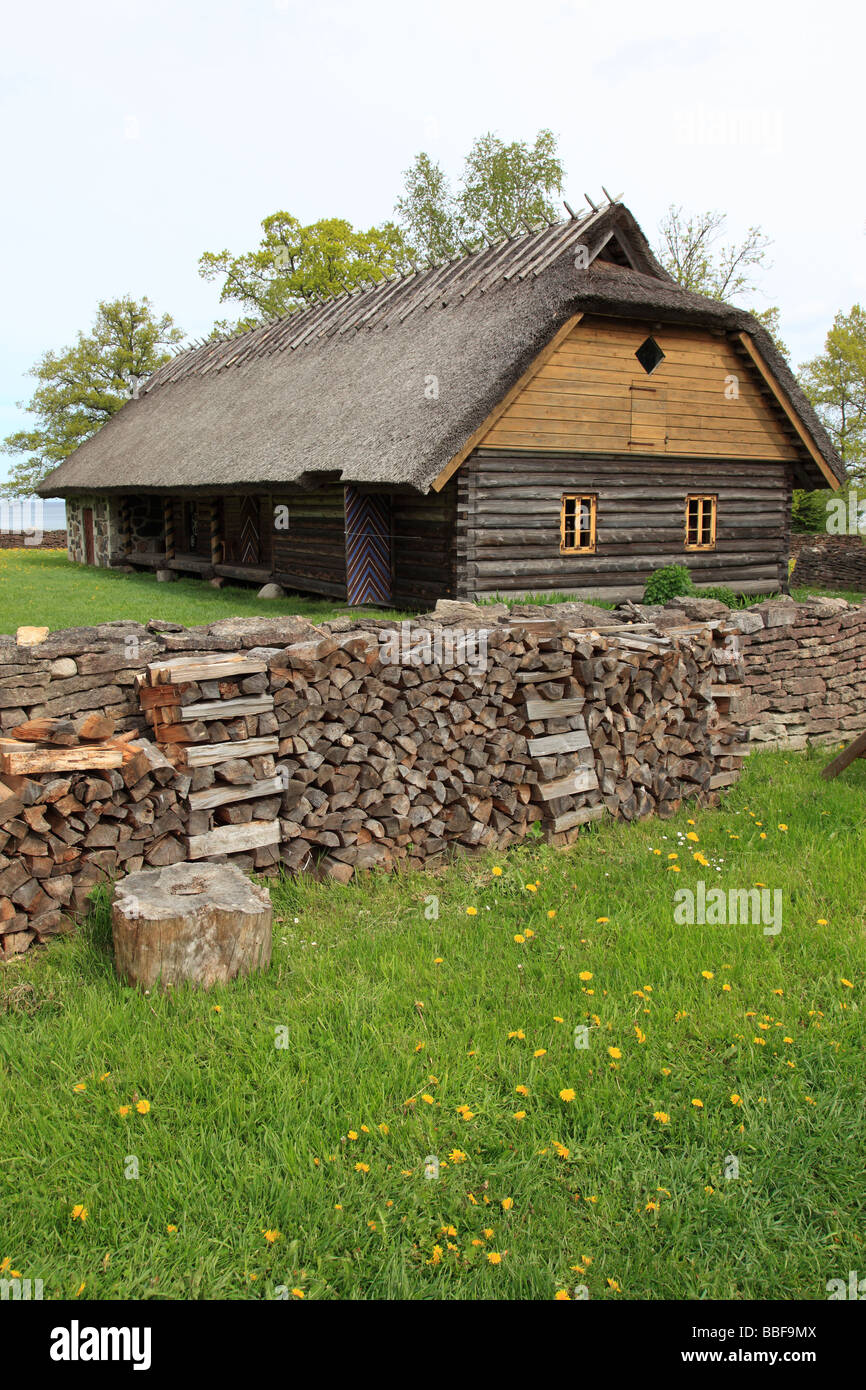 Estonian Wood House Stock Photos & Estonian Wood House Stock Images Alamy