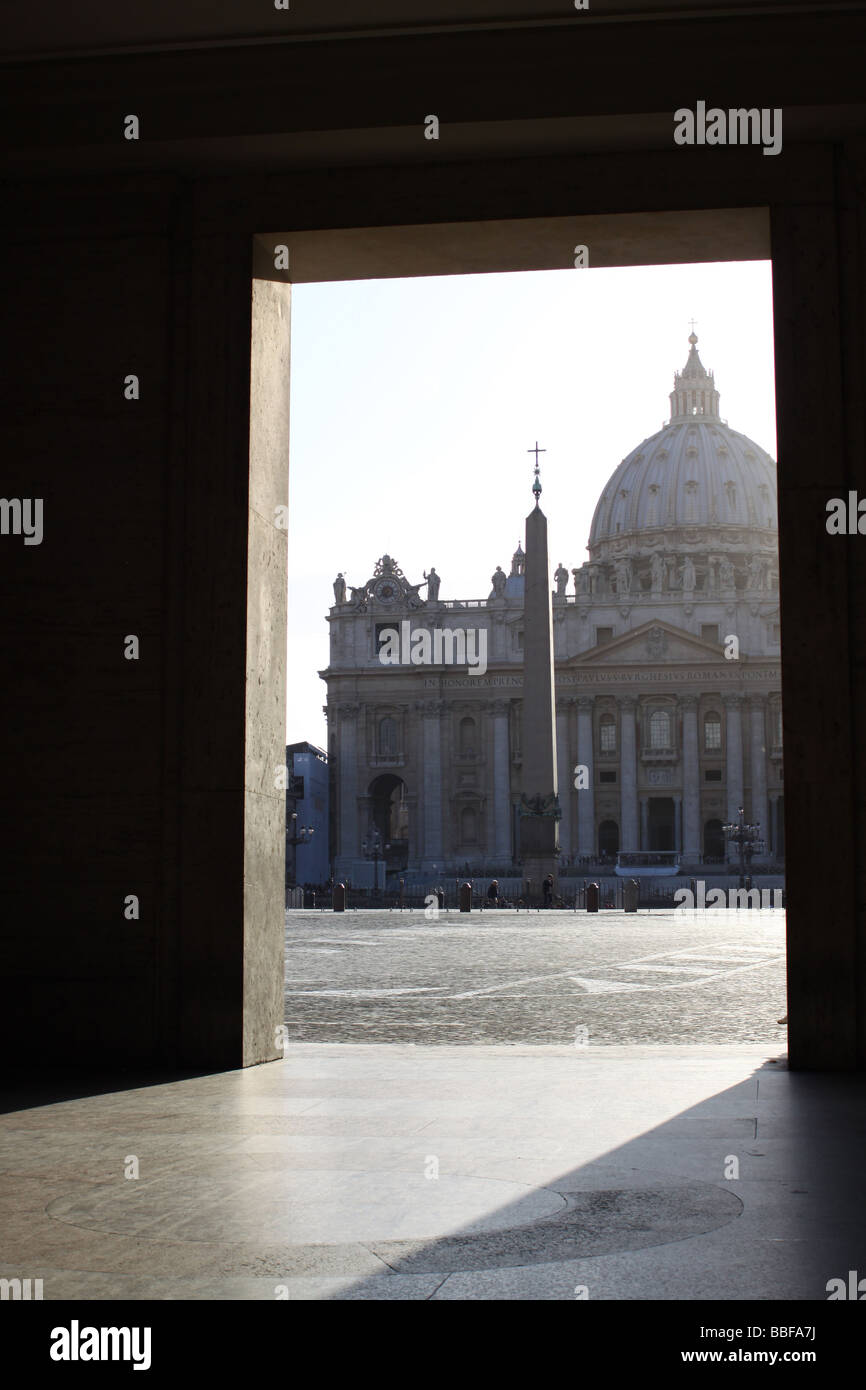 St Peter's Basilica, Vatican. Stock Photo