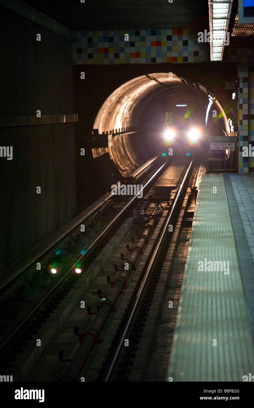 Los Angeles Metro Stock Photo Alamy