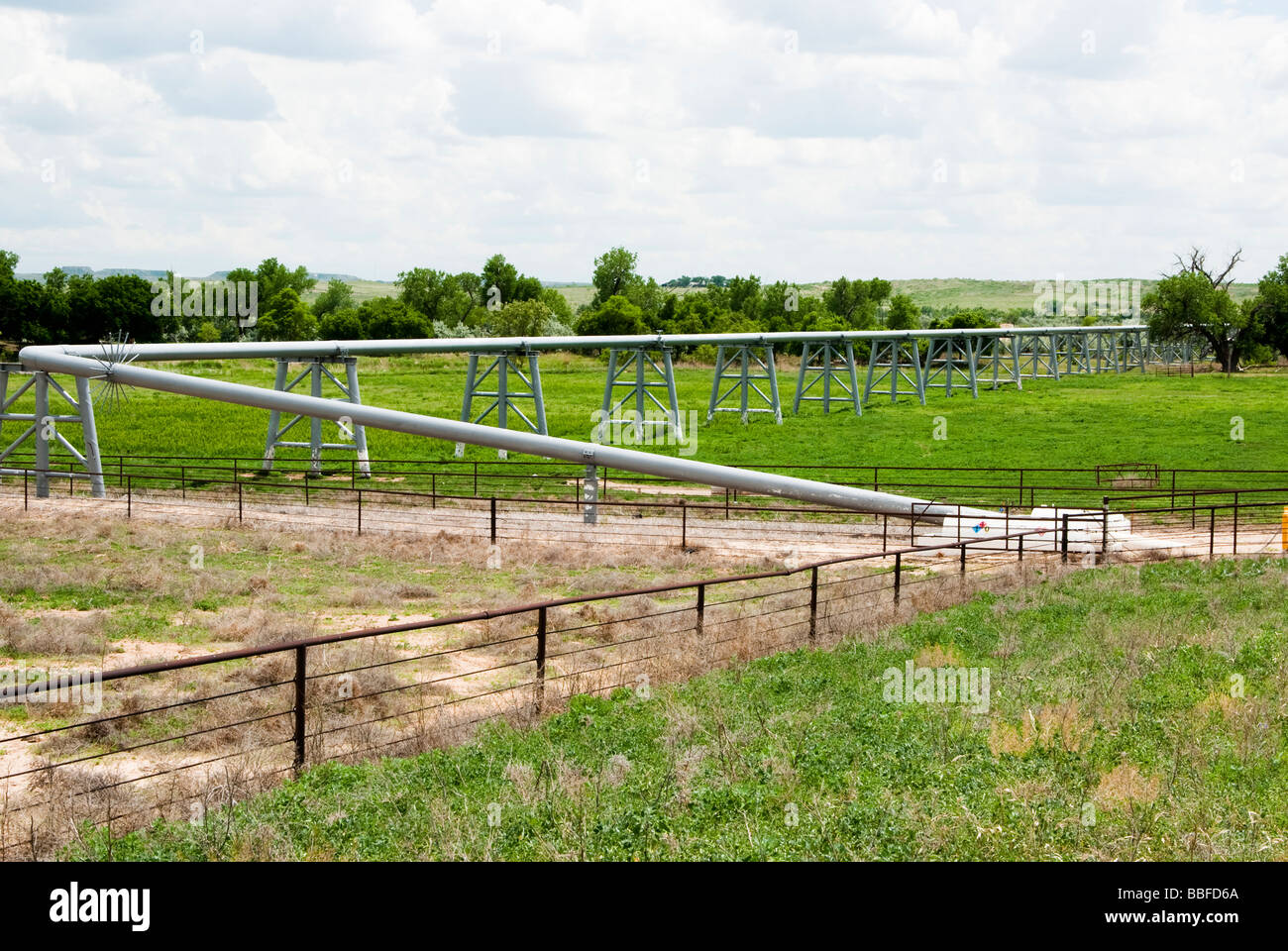 a pipeline for the distribution of natural gas Stock Photo - Alamy