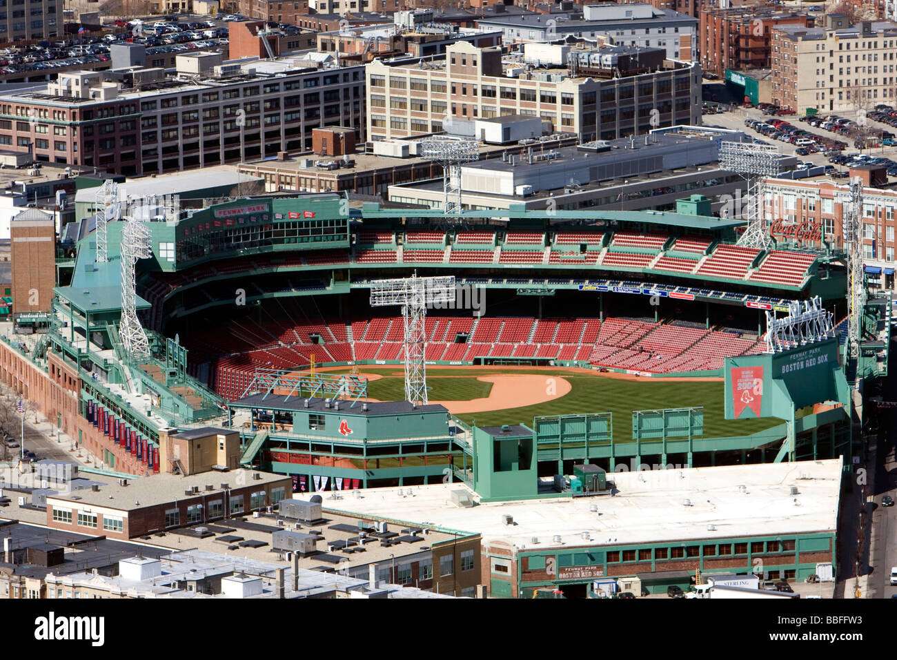Boston Red Sox Stadium Fenway Park Stock Photo Alamy