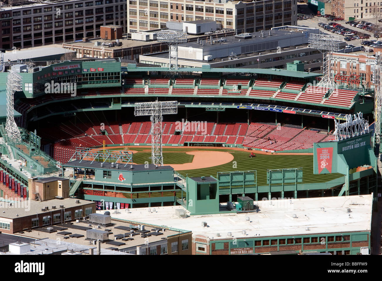 Boston Red Sox stadium Fenway Park Stock Photo