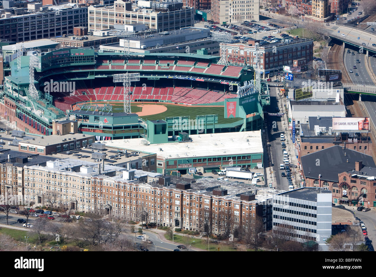 Boston Red Sox stadium Fenway Park Stock Photo - Alamy