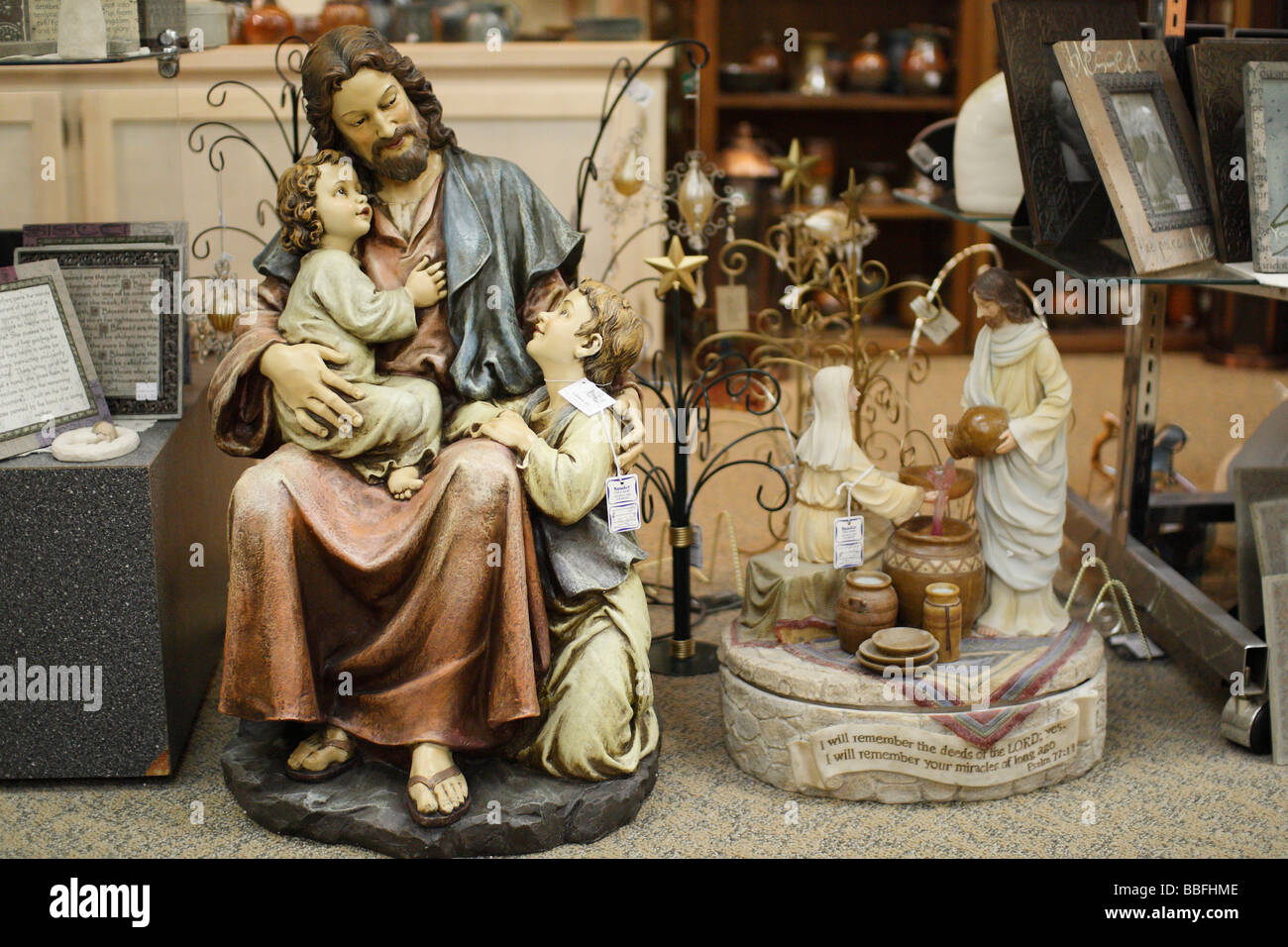 Religious scene holiday USA Stock Photo Alamy
