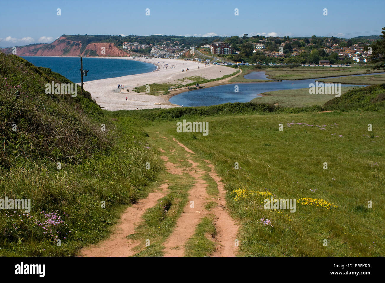 budleigh salterton south devon england uk gb Stock Photo Alamy