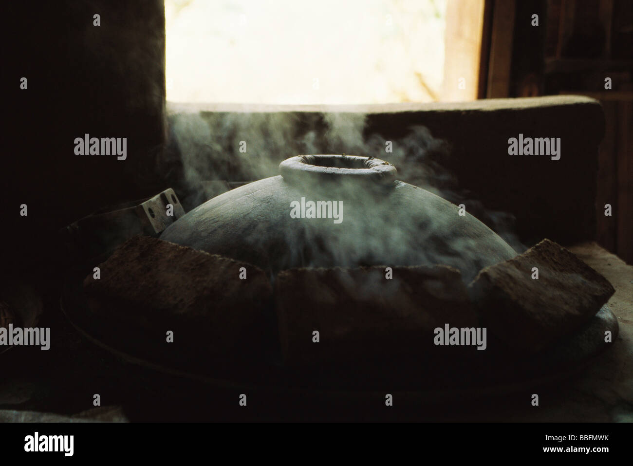 Traditional oven smoking Stock Photo Alamy