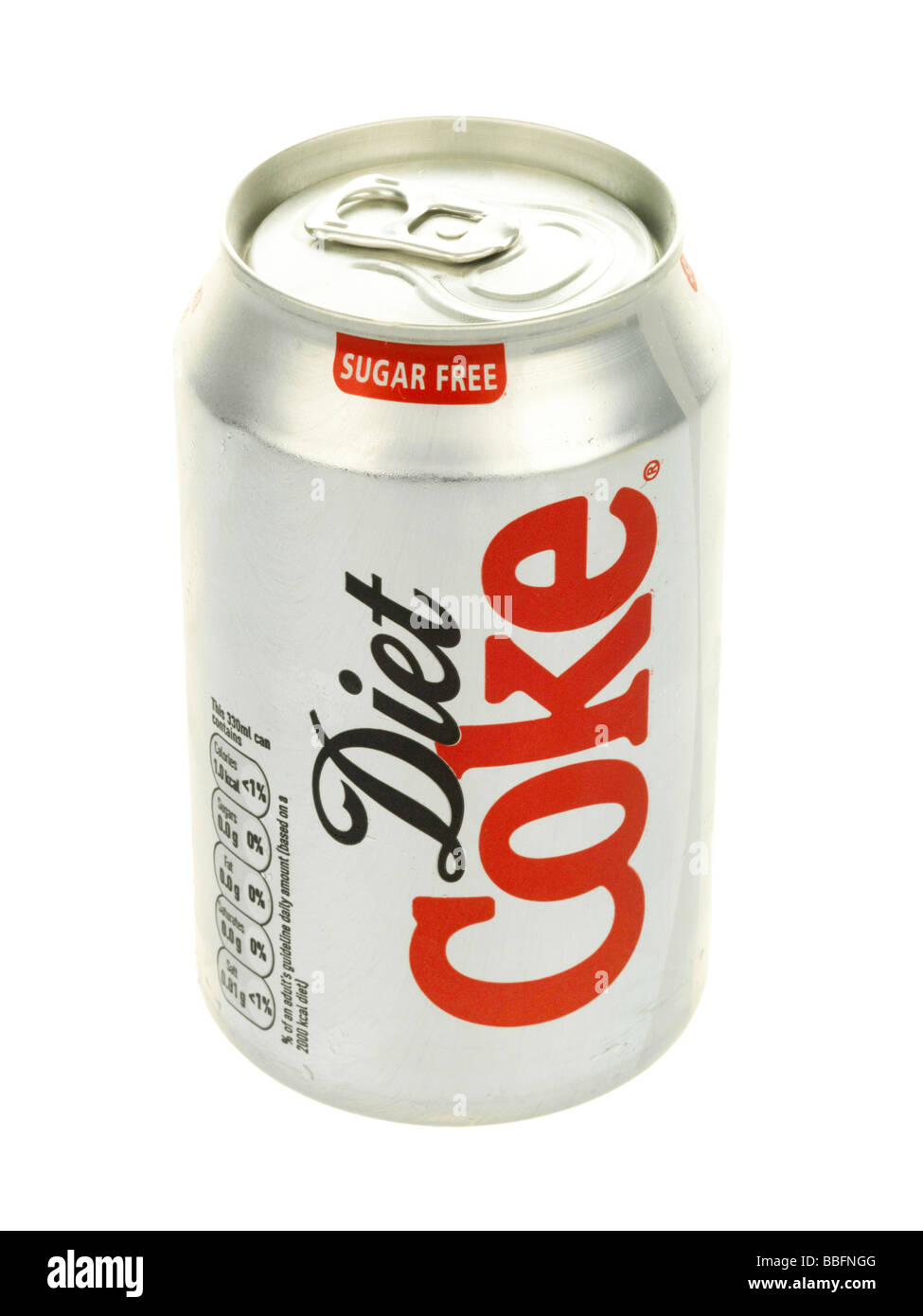 Can of Diet Cola Drink Stock Photo