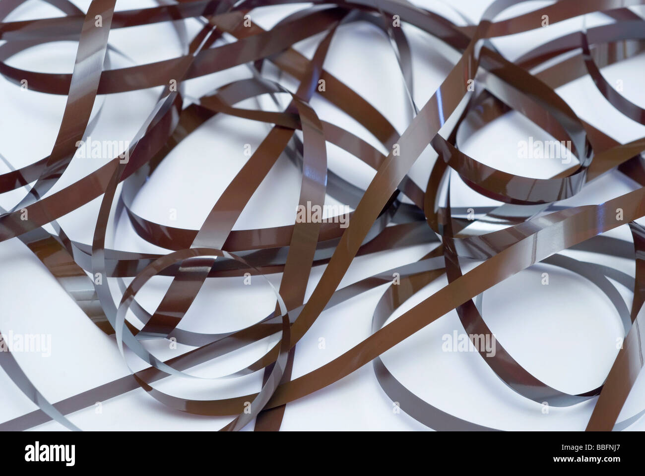 Tangled cassette tape hires stock photography and images Alamy