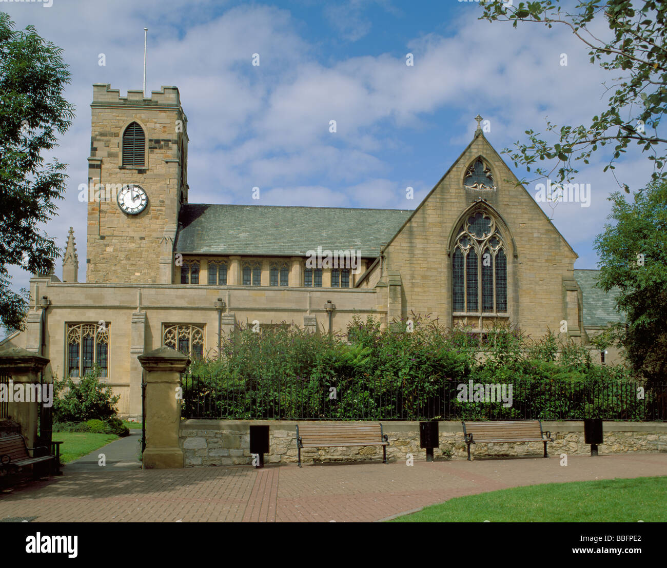 Church of St Michael, Bishopwearmouth, Sunderland, Tyne and Wear, England, UK. Stock Photo