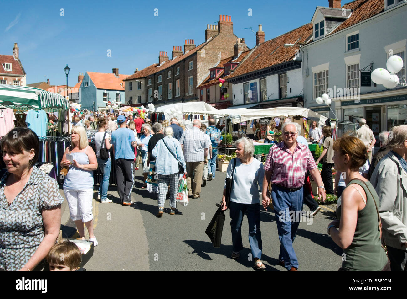 malton north yorkshire food festival uk market day stall stalls town