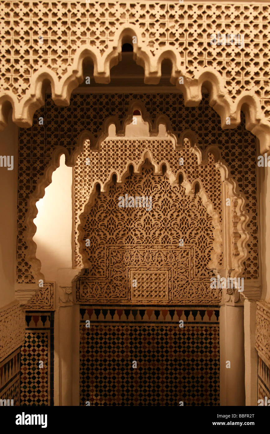 Africa, North Africa, Morocco, Rabat, Rabat- Sale, Riad Dar el Mouhit ...