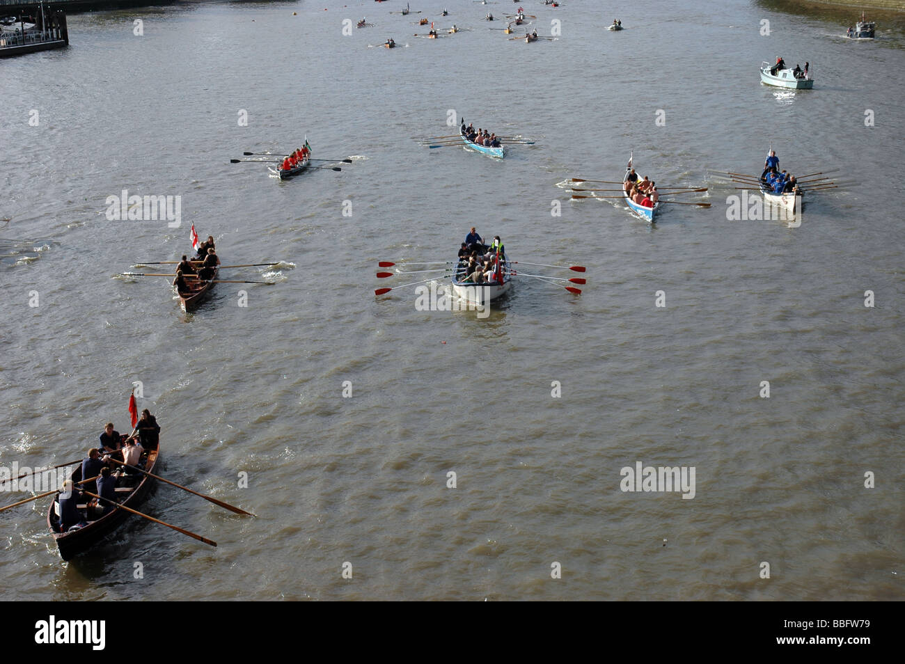 River Races Box The Thames Great River Race Stock Photo - Alamy